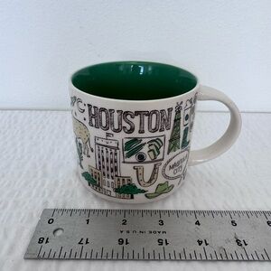Starbucks Been There Mug HOUSTON NIB Travel 14oz Version 1 V1 Rare EUC No Box